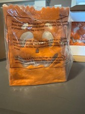 VTG 2x PartyLite Halloween Luminary Pumpkin Jack O Lantern 6 inch Retired P7254 picture