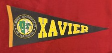 Vintage Xavier University of Louisiana 29 Inch Pennant HBCU Gold Rush picture