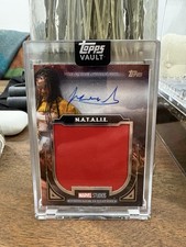 2026 Topps Vault Ironheart N.A.T.A.L.I.E. Auto Relic 4/10 picture