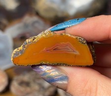 Queensland Creek Agate • Natural Australian Banded Stone • Collector Specimen picture
