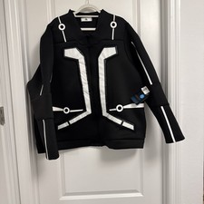 TRON Disney Parks Jacket Adult Large Black Lightcycle Run Light Up NWT 3X picture