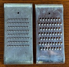 Vintage Set of 2 SUPER Brand Cheese Graters & Vegetable Shredders Remark Mfg Co picture