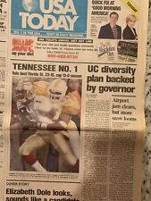 1998 Tennessee Volunteers National Football Champions - USA Today picture