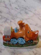 Enesco Tootle Train Engine Music Box 1989 I’ve Been Working On The Railroad picture
