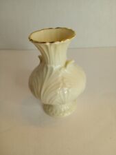 Vintage Lenox Bud Vase 24K Gold Trim Elfin Collection Made in USA  4.5 In Tall picture