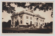 Vintage Court House Pasco Washington WA Posted 1923 RPPC Real Photo  Postcard picture