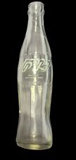 VINTAGE 1970'S empty COKE COCA COLA BOTTLE FROM ISRAEL WITH HEBREW WRITING picture