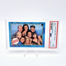 1991 Topps Beverly Hills 90210 Cast Picture #7 Stickers Graded PSA 9 picture