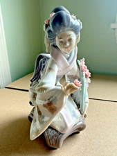 Lladro Kiyoko #1450 Japanese Geisha by Salvador Debon Retired new mint cond. picture