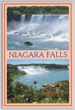 American Falls Niagara Falls New York Scenic Postcard picture