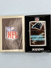 2016 Carolina Panthers NFL Chrome Zippo Lighter NEW In Box picture