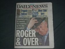 2020 FEBRUARY 21 NEW YORK DAILY NEWS NEWSPAPER - ROGER STONE GETS 40 MONTHS picture
