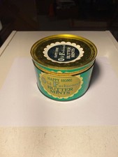 Vtg Southern Flavor Co. Happy Home Butter Mints Tin Bedford Virginia Candy Tin picture
