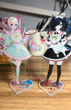2Pcs/set Needy Girl Overdose Rain Ame-Chan Swing Acrylic Figure Stand Model 15cm picture