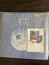 ET with Mj Record, book/poster plus tap, Record, video game Vintage/collectable picture