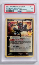 Pokemon TCG Gold Star Greninja SWSH144 25th Celebration Promo - PSA 7 picture
