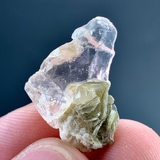 13 Cts Terminated Natural Flourite Crystal with MicaFrom Pakistan picture