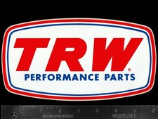 TRW Performance Parts - Original Vintage 1960's 70’s Racing Decal/Sticker 7 7/8