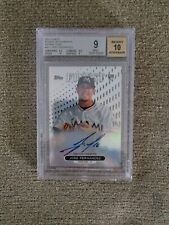 2013 Topps Finest Jose Fernandez RC Auto Refractor Bgs 9/10 picture