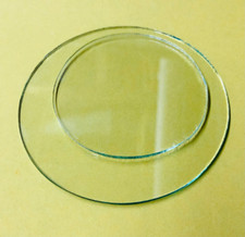 3 3/4” Round Replacement Glass, Hand Cut, Custom Cut picture
