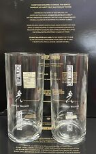 Johnnie Walker Glass Keep Walking Highball Glasses, White Logo - Two Pack picture