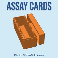 1oz Gold & Silver Bar Assay Card Box - 25 Slot - PAMP Valcambi Perth Mint picture