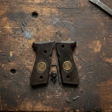 SHARD Beretta 92 96 Tactical Wood Grips Combat EDC Pistol Upgrade Full Size picture