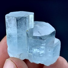 99Carat Top Quality Aquamarine Crystal From Skardu Pakistan.Rare Color picture