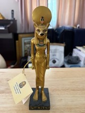 Egyptian Sekhmet Statue Lion Headed Goddess Figurine Sculpture - Excellent Cond picture
