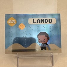 2026 Topps Chrome Star Wars Lando Calrissian Bonus Stage Card BO-LAC SSP picture