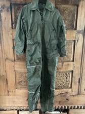 Mens Flying Heavyweight Coverall Small Short Vintage John Owney Air Force picture