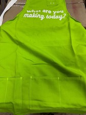 Joann's Fabric Employee Apron What Are You Making Today? One Size Smudges Marks picture