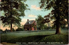 Penn Hill Fairmount Park Philadelphia PA 1908 Vintage Postcard 5P21-15 picture