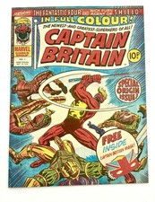 Captain Britain #1 1976 9.0 VF/NM π 1st Captain Britain Roma w/mask picture
