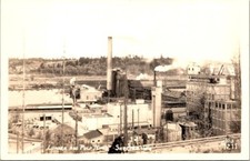 Vintage RPPC Postcard Lumber and Pulp Mills Shelton Washington c.1940-1950 20606 picture