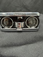Vintage Antique Eagle Eye Co. Blue Opera Glasses Binoculars Tokyo Japan picture