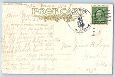 DPO (1892-1910) Baker WA Postcard Cabinet Gorge Missoula River Montana MT 1909 picture