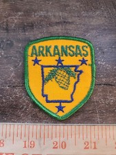 Vintage State of Arkansas Sew On Patch v4 picture
