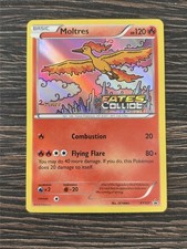 Pokemon Card Moltres XY127 STAFF Prerelease Black Star Promo Light Play  picture