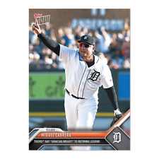 2023 MLB Topps NOW 952 MIGGY MIGUEL CABRERA LAST GAME W/DETROIT TIGERS PRESALE picture