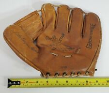 Vtg Genuine Cowhide - All Star Little League Model Baseball Glove/Mitt - RHT picture