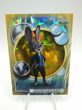 Topps 2026 Topps Chrome Disney Zootopia Judy Hopps #66 Serial Numbered /50 picture