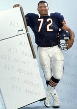 William Perry - The Refrigerator 1985 Chicago Bears Photo Print Poster picture