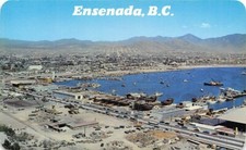 Postcard Mexico: Panoramic View, Ensenada, Baja California, 1960's picture