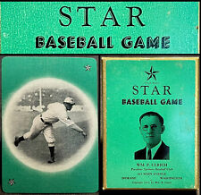 1941 HIGH GRADE Antique Baseball Parlor Game Ted Williams Era Playing Cards picture