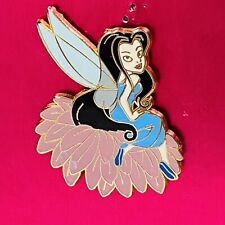 Vintage 2008’ Disney Official Pin Trading Silvermist Fairy Sitting on Flower picture