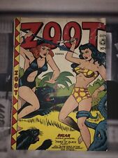 Zoot Comics #9 1st Black Fury 🔑 1947 GGA BJB picture