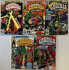 Godzilla #2 8 20 21 22 Marvel 1977 Lot of 5 Comics NM 9.4 picture