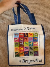 BreyerFest 2014 Silver Jubilee 25 Years Reusable Tote Bag picture