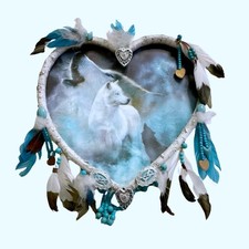 The Bradford Exchange #4: 'Heartsong' Dreamcatcher by Carol Cavalaris 9.5-Inches picture